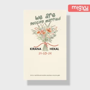 Undangan Pernikahan MG13